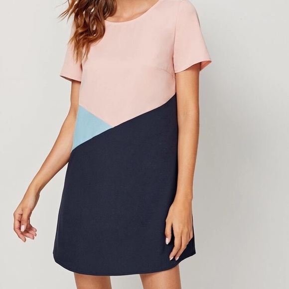 Blocked Multicolor Dress :) - Picture 4 of 4